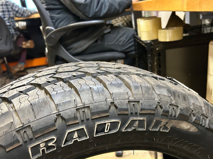 RADAR RENEGADE A/T5 BSW LT 285 50 22 121/118R 10PLY ALL TERRAIN TIRE RZD0153