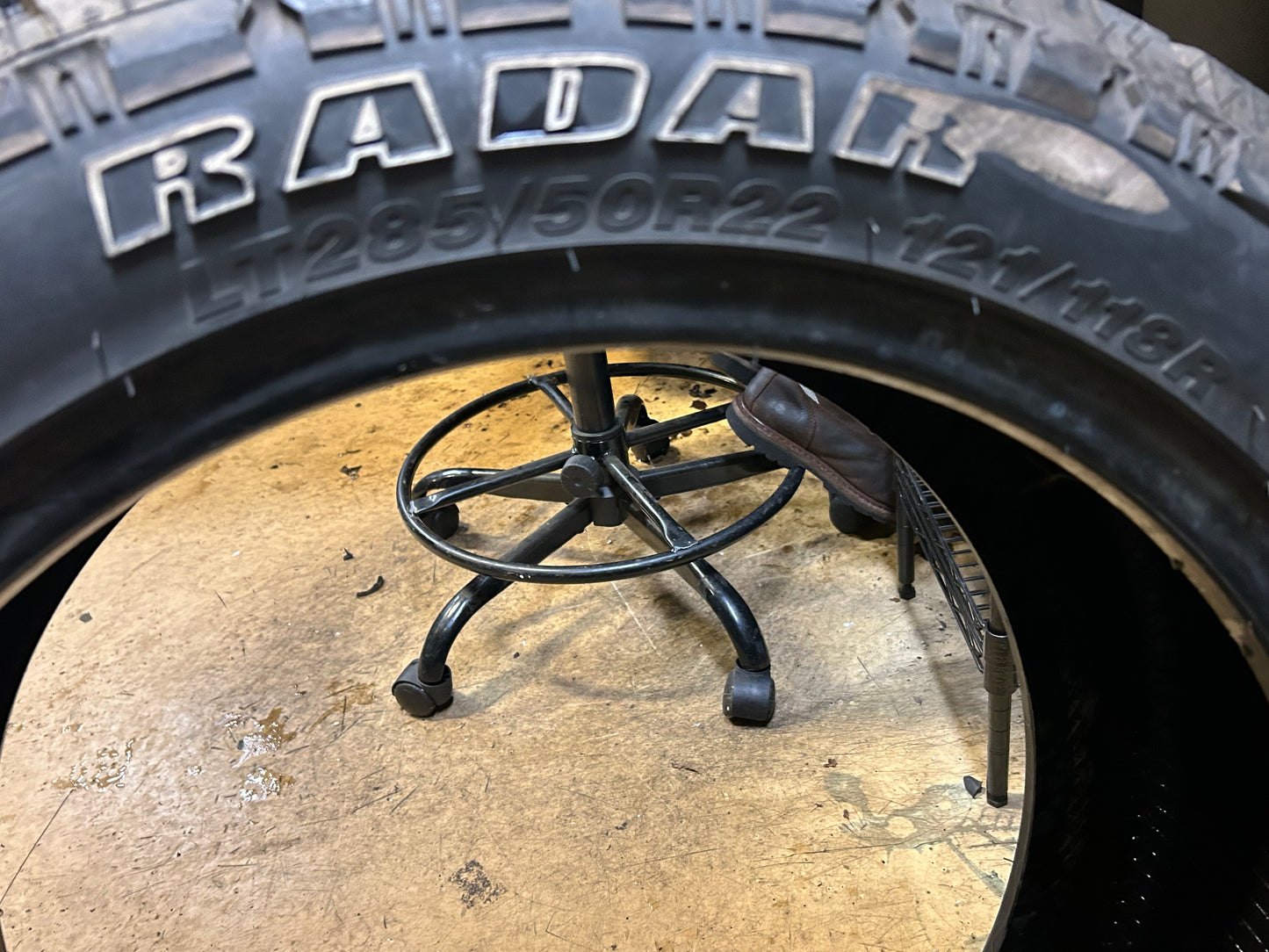 RADAR RENEGADE A/T5 BSW LT 285 50 22 121/118R 10PLY ALL TERRAIN TIRE RZD0153