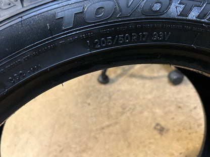 TOYO CELSIUS II BSW P 205 50 17 93V XL ALL SEASON TIRE 243630
