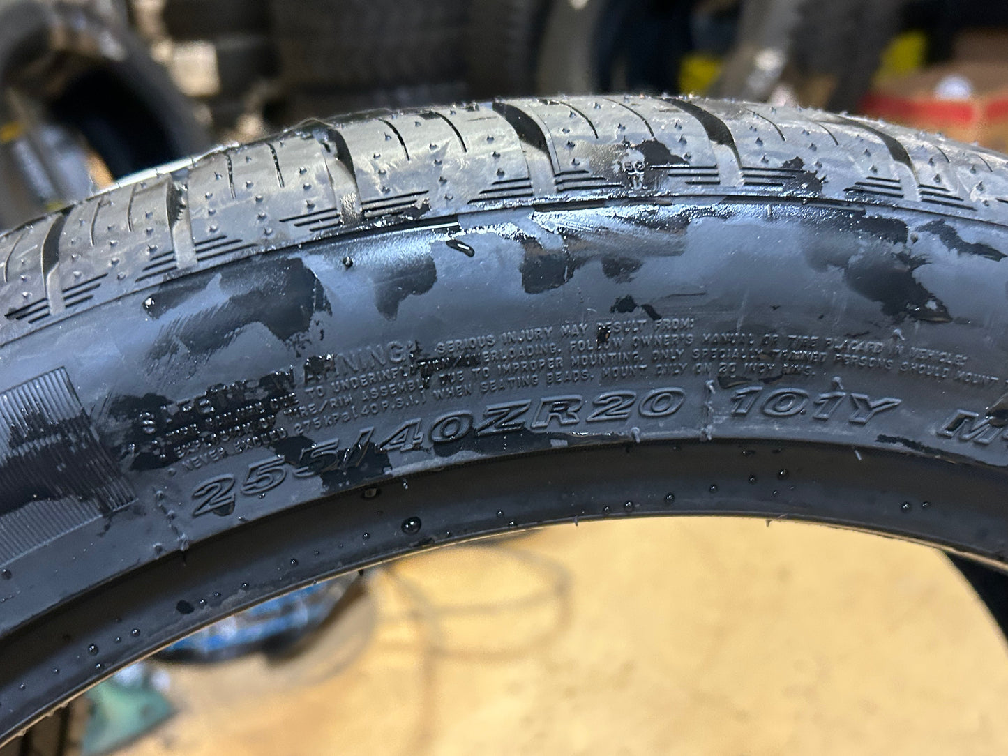 NEXEN N5000 PLATINUM  BSW P 255 40 20 101Y XL PERFORMANCE TIRE 16872NXK