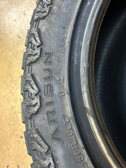 2 ARISUN ARRESTA R/T ZG07 BSW LT 33 12.5 20 114Q 10PLY RUGGED TERRAIN TIRE TH42416