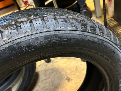 2 NOKIAN HAKKAPELIITTA 10 SUV BSW P 235 55 18 104T XL STUDDED WINTER TIRE TS32770
