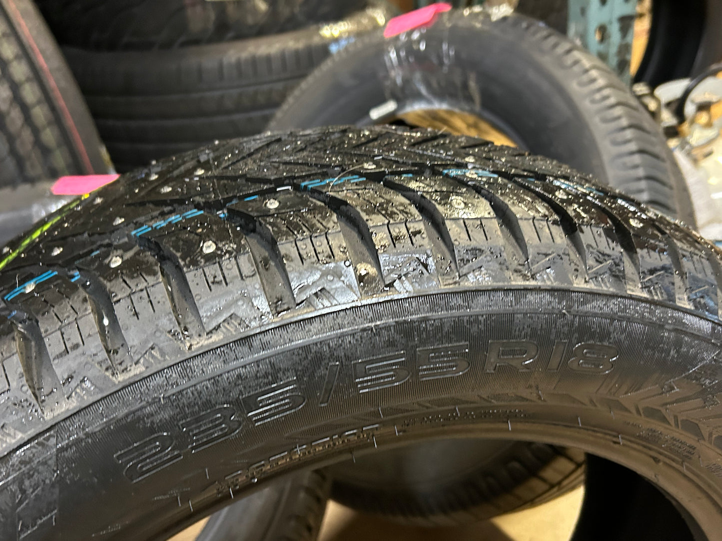 2 NOKIAN HAKKAPELIITTA 10 SUV BSW P 235 55 18 104T XL STUDDED WINTER TIRE TS32770