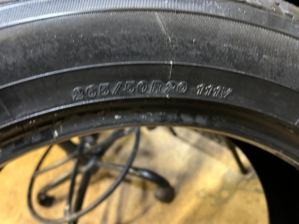 YOKOHAMA YK-CTX BSW P 265 50 20 111V XL PERFORMANCE TIRE 110105918