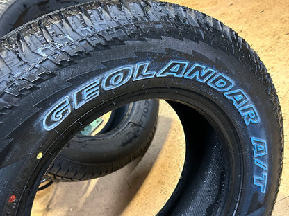 YOKOHAMA  GEOLANDER A/T G015 BSW P 265 65 17 110T ALL TERRAIN TIRE 110101525