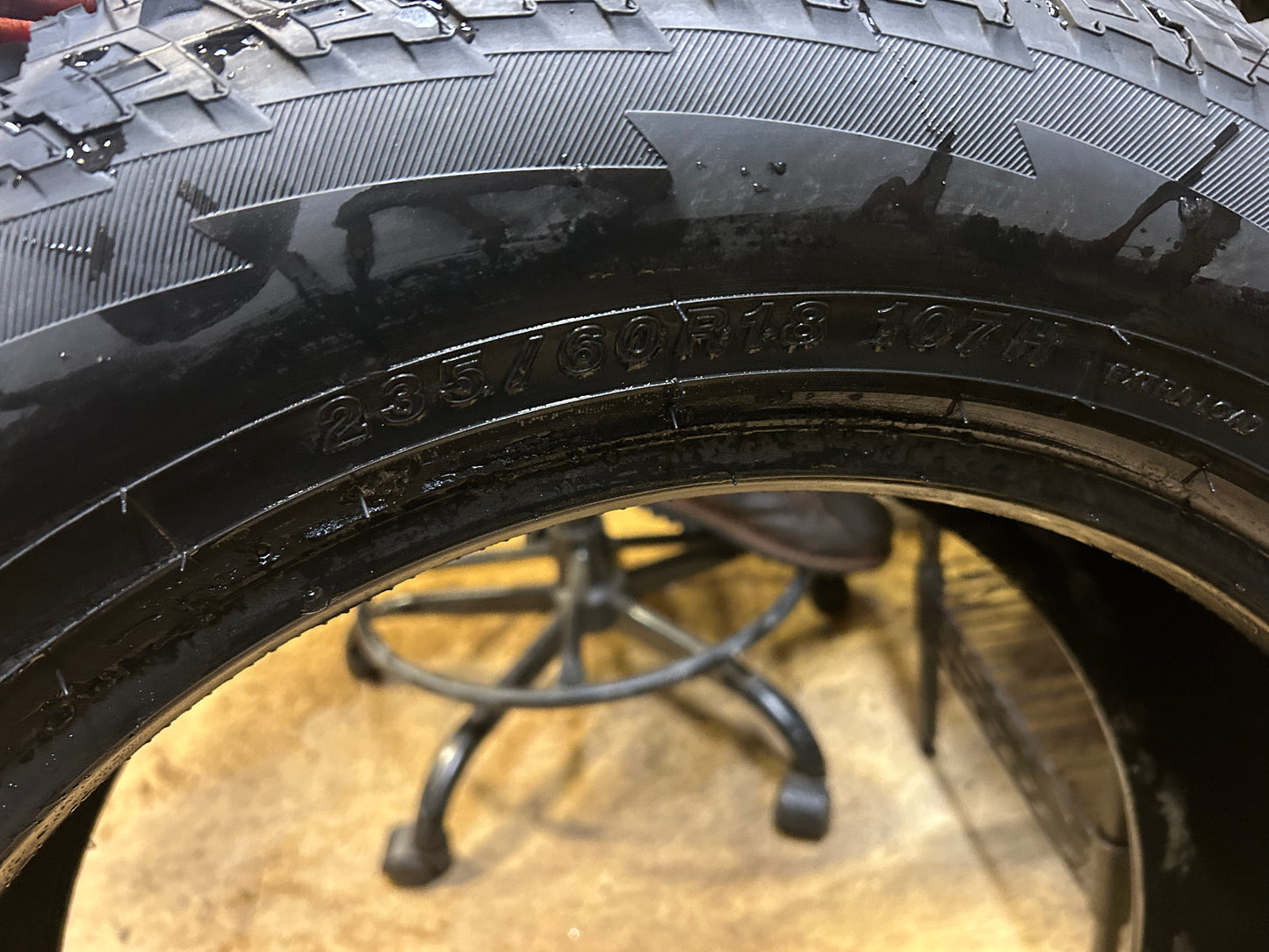 2 YOKOHAMA GEOLANDER A/T GO15 BSW P 235 60 18 107H XL ALL TERRAIN TIRE 110101528