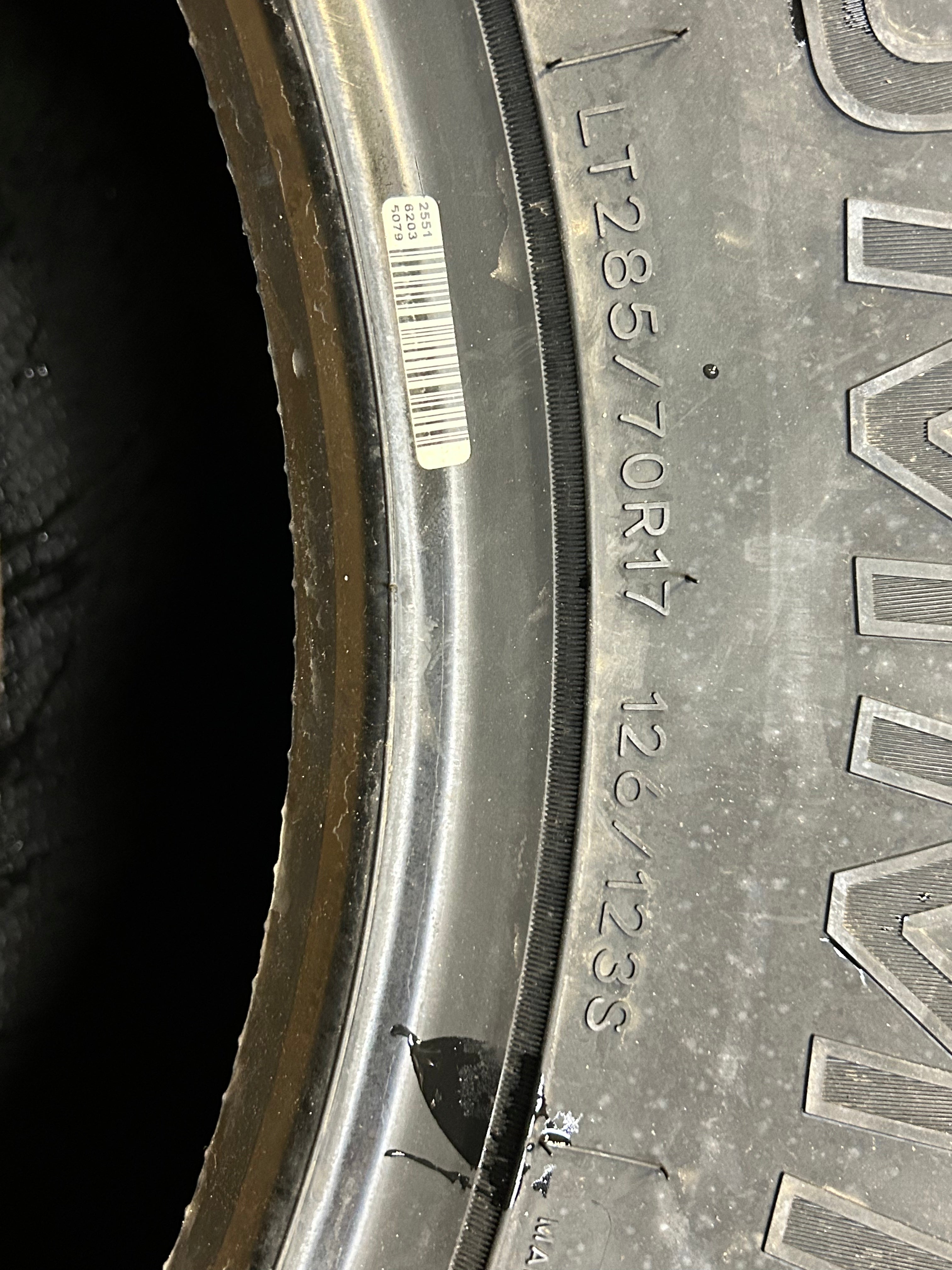 2 SUMMIT TRAIL CLIMBER ATO2 BSW LT 285 70 17 126/123S 10PLY ALL TERRAIN TIRE 20929