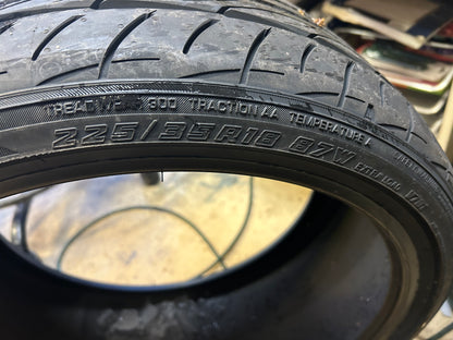 YOKOHAMA ADVAN FLEVA V701 BSW P 225 35 18 87W XL UHP TIRE 110170155