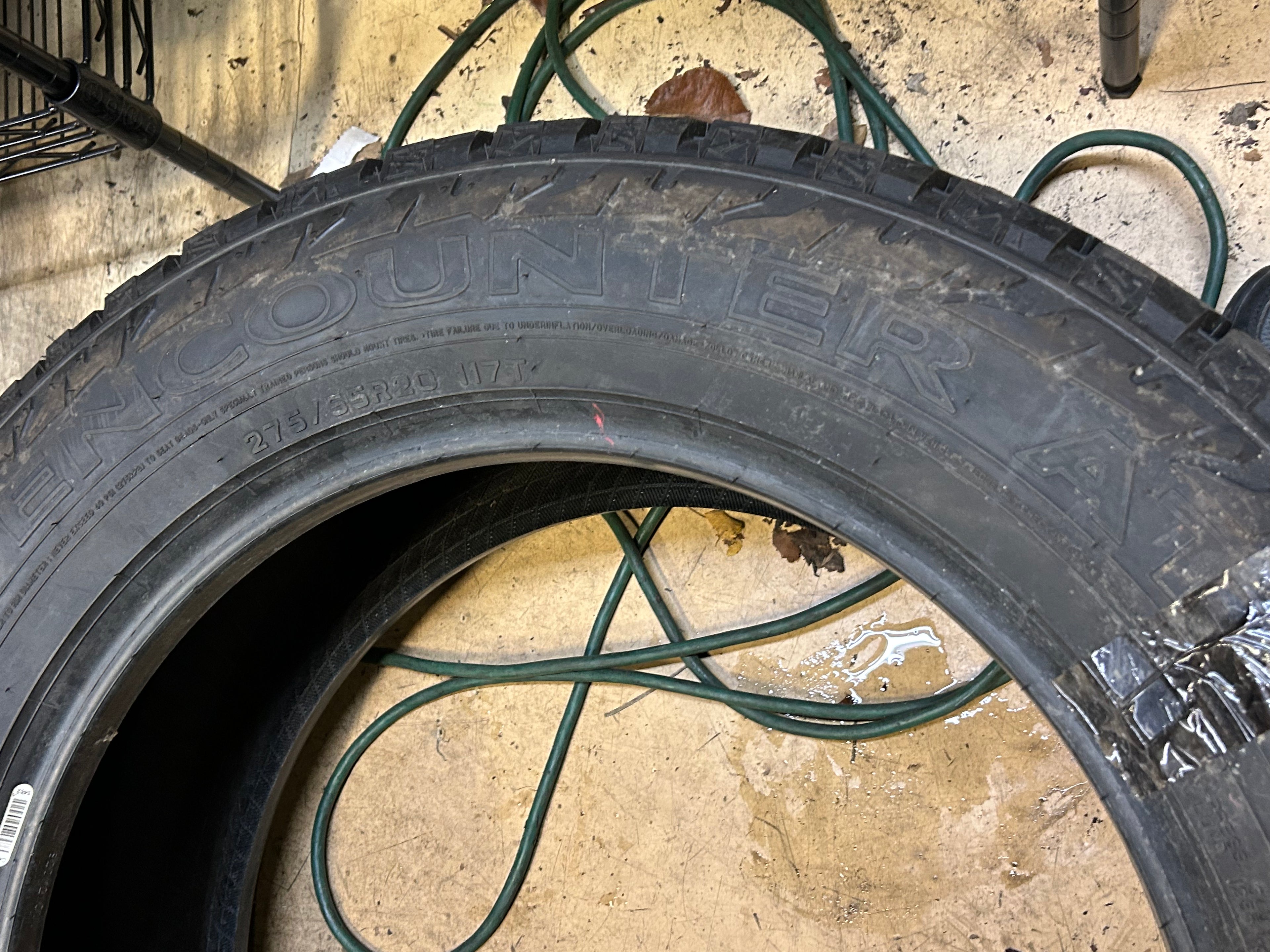 SUMITOMO ENCOUNTER AT BSW P 275 55 20 117T XL ALL TERRAIN TIRE ATH73