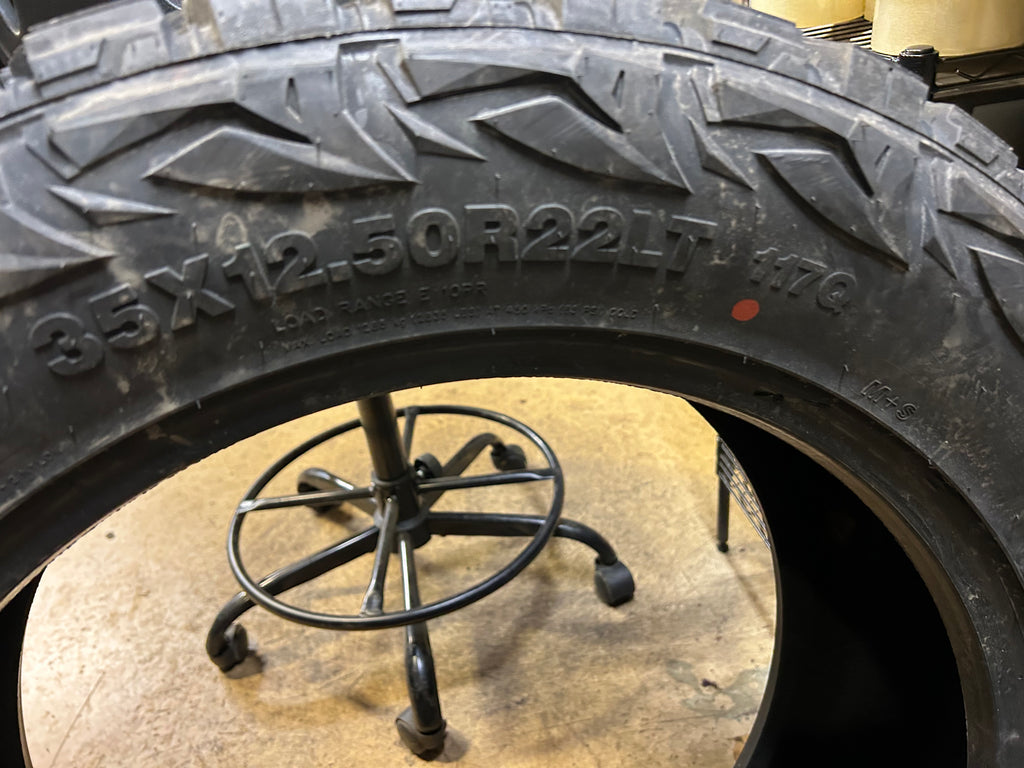 PREDATOR NEW MUTANT X-RT BSW LT 35 12.5 22 117Q 10PLY ALL TERRAIN TIRE PRXRT18