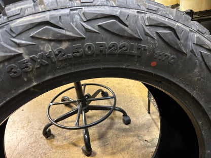 PREDATOR NEW MUTANT X-RT BSW LT 35 12.5 22 117Q 10PLY ALL TERRAIN TIRE PRXRT18