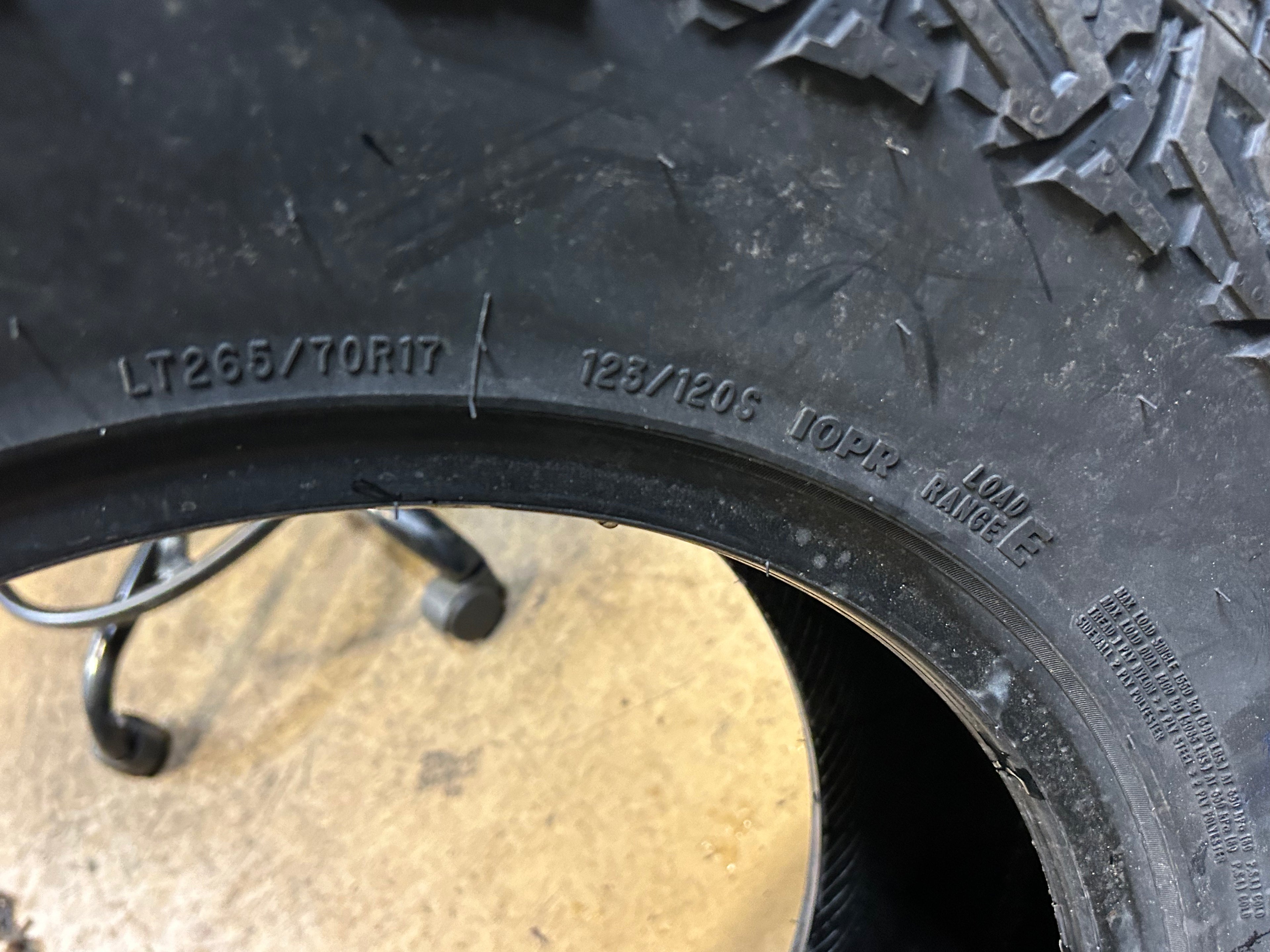 PRINX HICOUNTRY A/T2 OWL LT 265 70 17 123S 10PLY ALL TERRAIN TIRE 9265250431