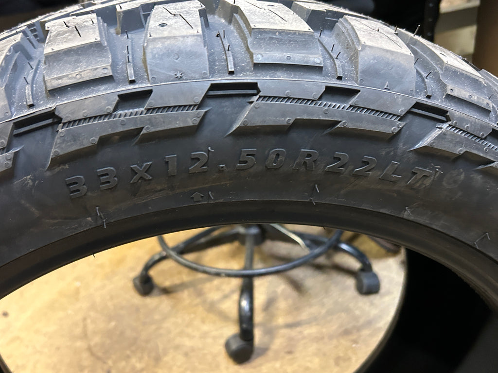 ROVELO RIDGETRAK R/T RT01 STUDLESS BSW LT 33 12.5 22 114Q 12PLY ALL TERRAIN TIRE 1600426K