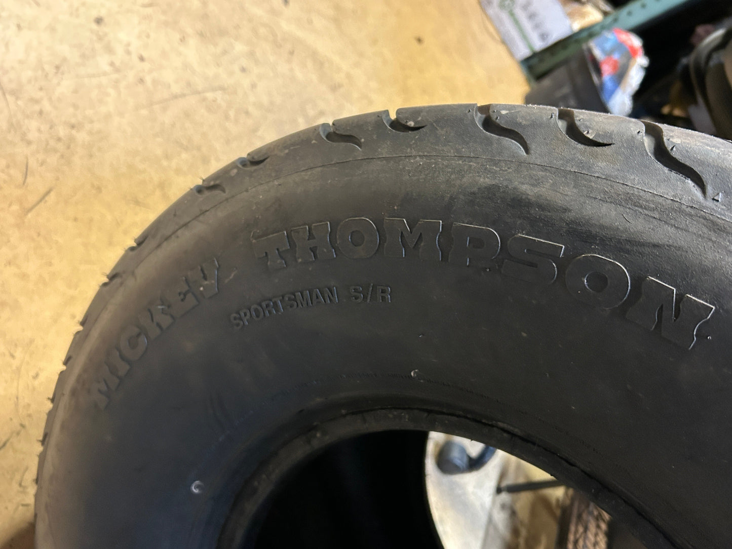 2 MICKEY THOMPSON SPORTSMAN S/R  BSW LT 33 22 15 4PLY DRAG TIRE 255671