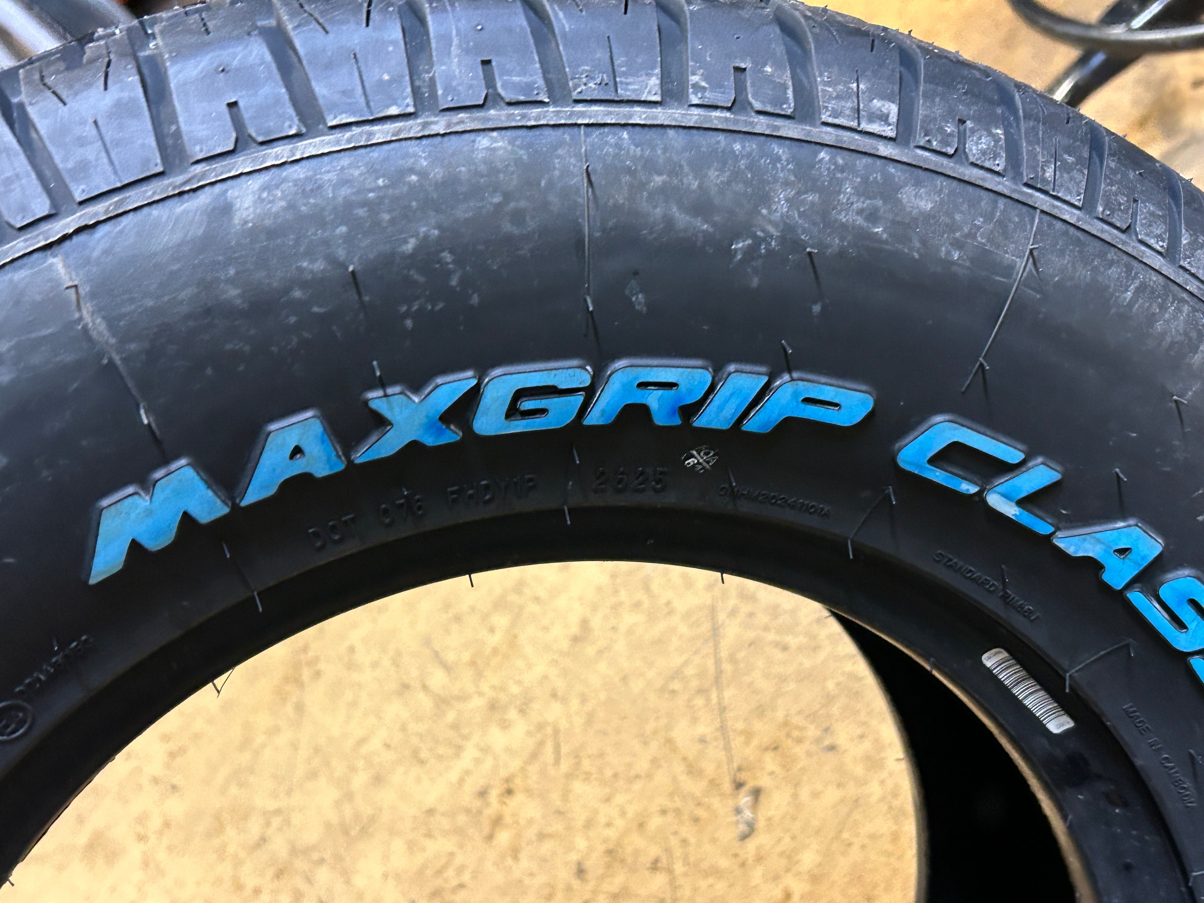 GRIPMAX MAXGRIP CLASSIC RWL P 275 60 15 107H ALL SEASON TIRE 810149131714