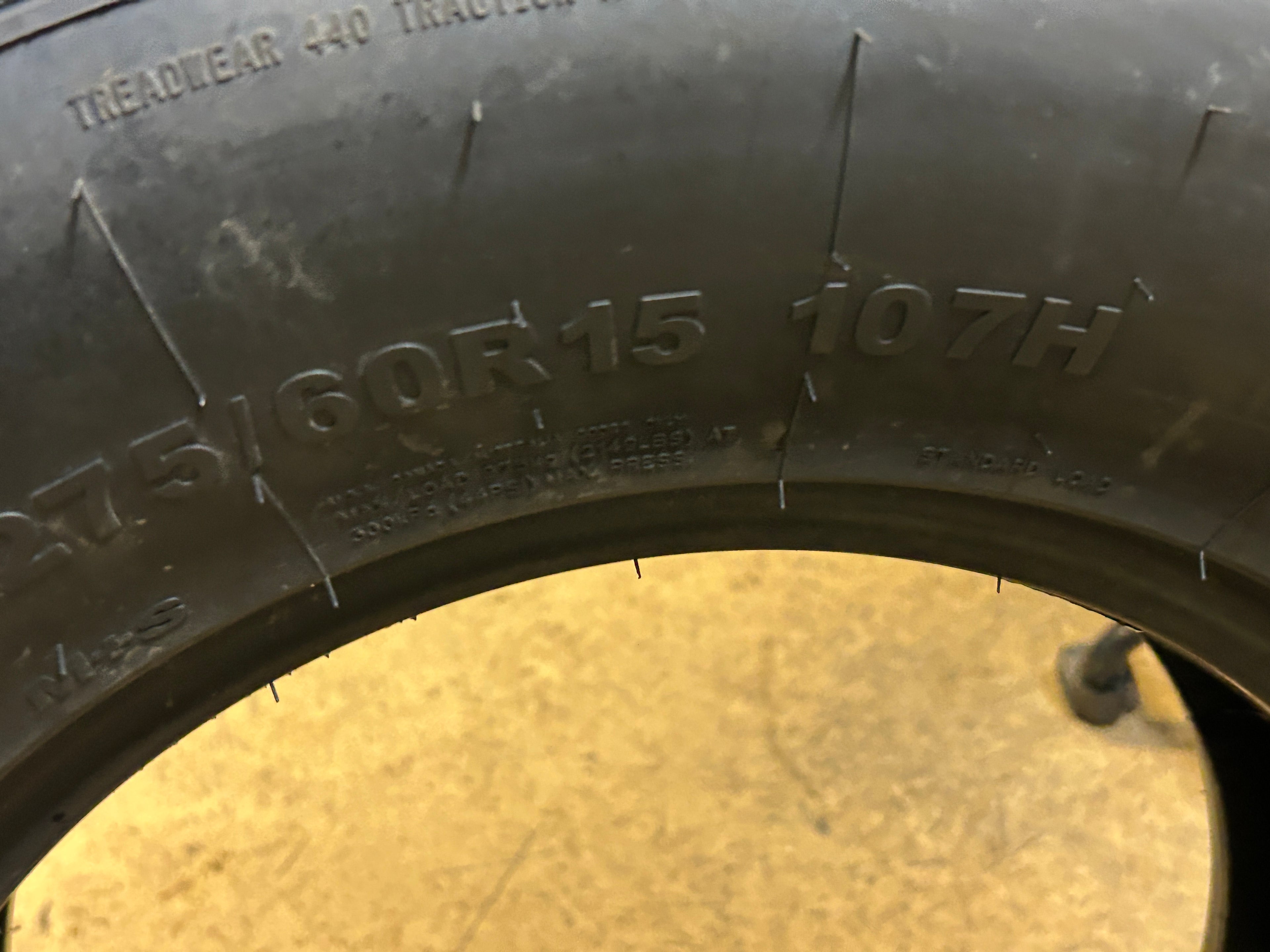 GRIPMAX MAXGRIP CLASSIC RWL P 275 60 15 107H ALL SEASON TIRE 810149131714