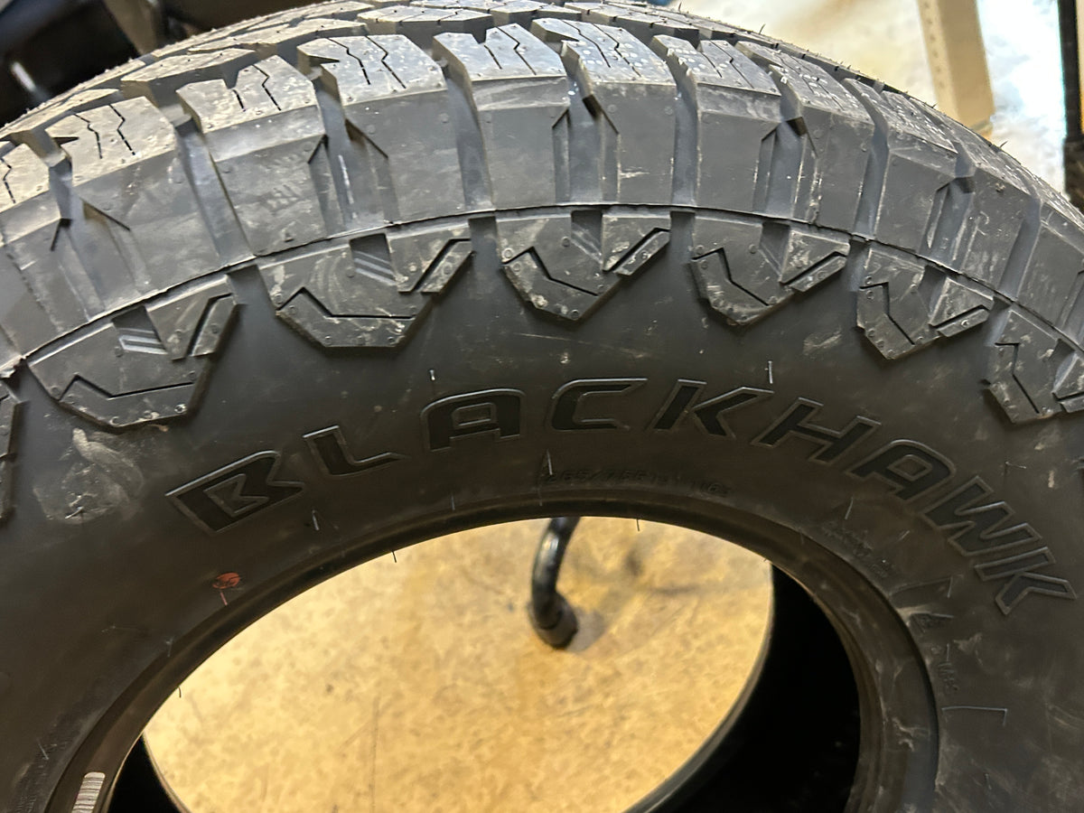 BLACKHAWK RIDGECRAWLER A/T BSW P 265 75 16 116S ALL TERRAIN TIRE 4120854