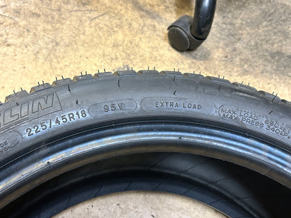 MICHELIN PILOT ALPINE PA4 BSW P 225 45 18 95V XL UHP TIRE 86758