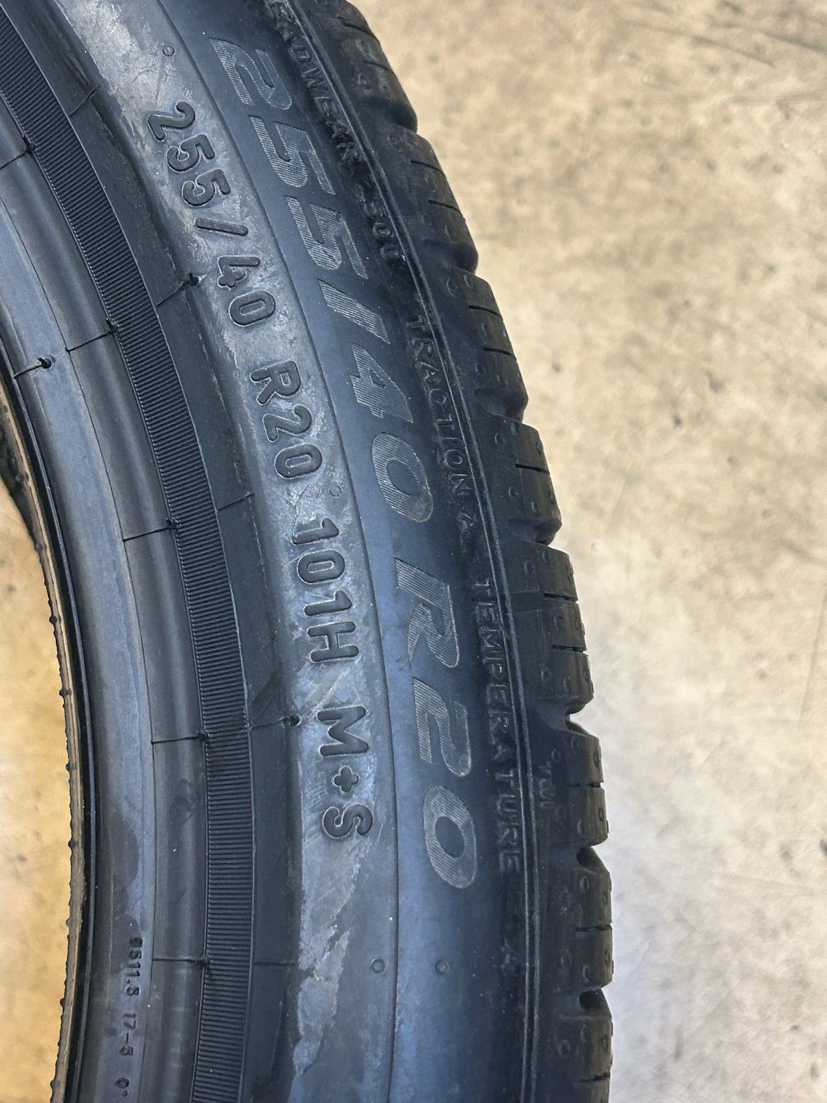 2 PIRELLI SCORPION ZERO BSW P 255 40 20 101H XL ALL SEASON TIRE 3789800