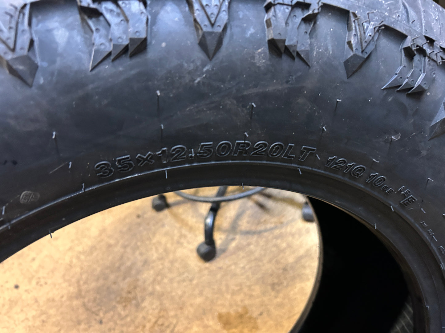 FORCELAND REBEL HAWK R/T BSW LT 35 12.5 20 121Q 10PLY RUGGED TERRAIN TIRE F34120