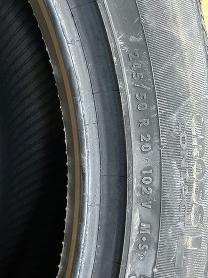 CONTINENTAL  CROSSCONTACT LX SPORT BSW P 245 50 20 102V ALL SEASON TIRE 15508220000