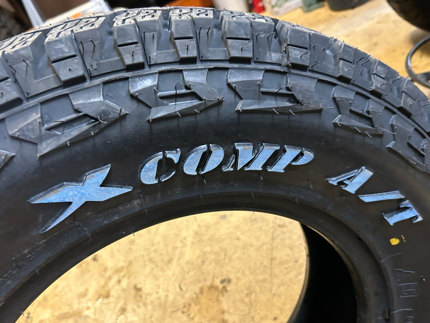 GLADIATOR X COMP A/T  OWL LT 245 75 17 121/118S 10PLY ALL TERRAIN TIRE 1932367743