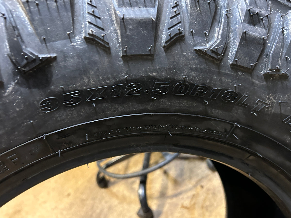 MAXXIS RAZR MT BSW LT 35 12.5 18 128Q 12PLY MUD TERRAIN  TIRE TL00039700
