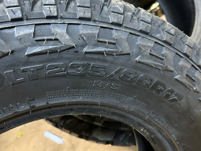 GLADIATOR  X COMP A/T  OWL LT 235 80 17 120/117R 10PLY ALL TERRAIN TIRE 1932367833