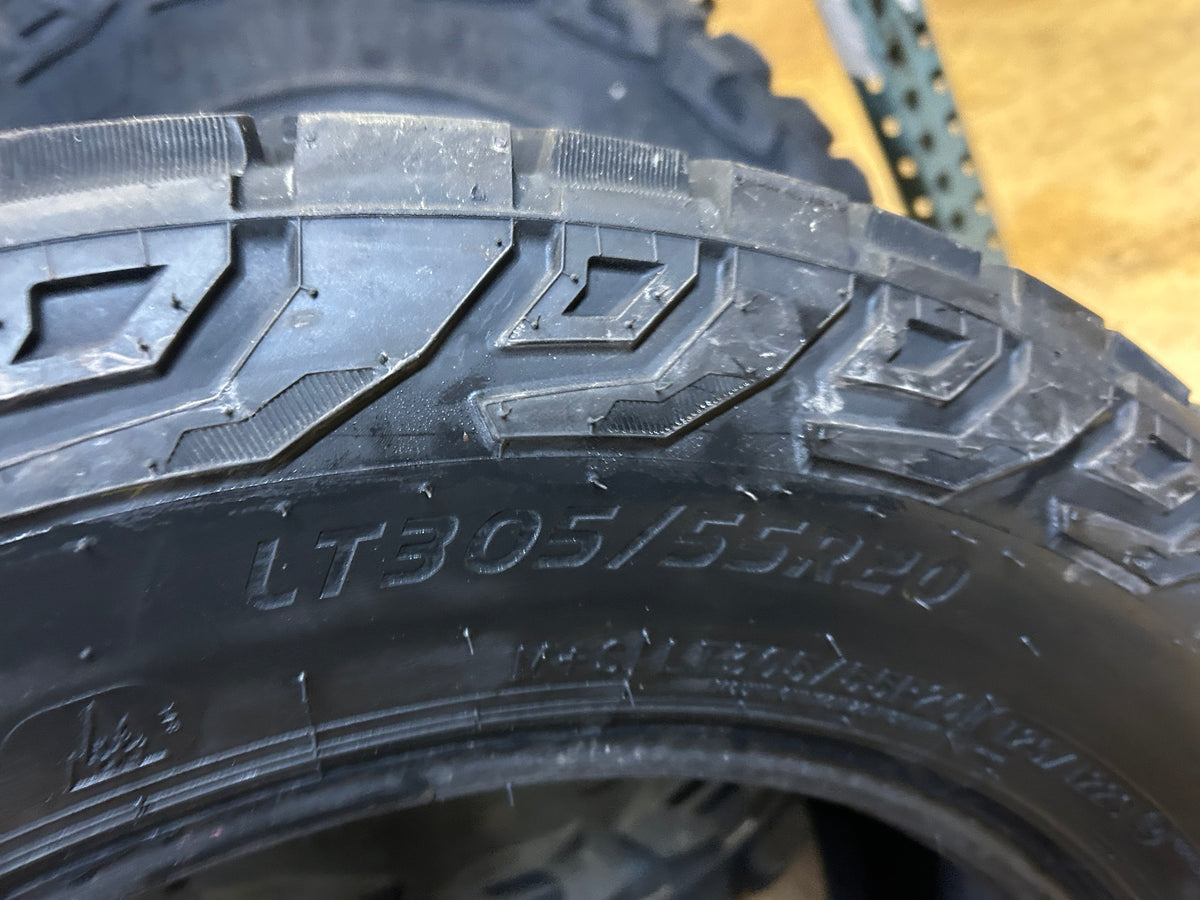 HERCULES TERRA TRAC AT X-VENTURE BSW LT 305 55 20 125/122S MUD TERRAIN TIRE 247822