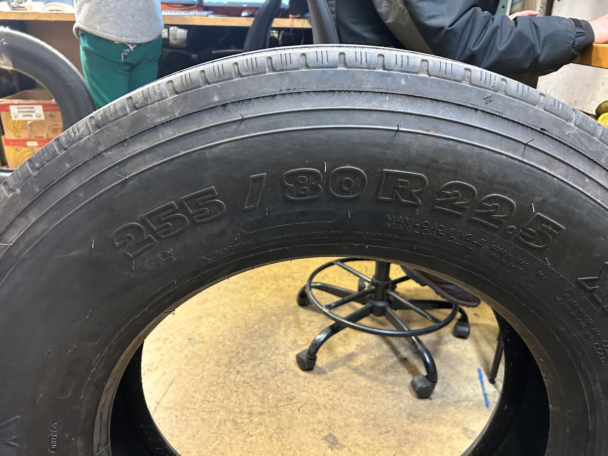MICHELIN XRV BSW  255 80 22.5 14PLY ALL POSITION TIRE 59634