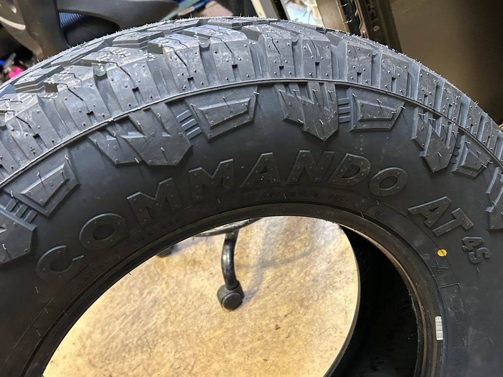 NATIONAL COMMANDO AT4S BSW P 265 70 18 116T ALL TERRAIN TIRE NLT22