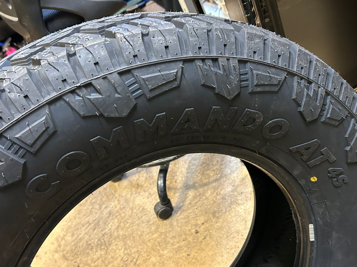 NATIONAL COMMANDO AT4S BSW P 265 70 18 116T ALL TERRAIN TIRE NLT22
