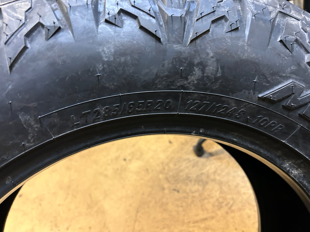 MAXXIS RAZR AT BSW LT 285 65 20 127/124S 10PLY ALL TERRAIN TIRE TL00069700
