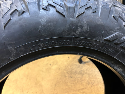 MAXXIS RAZR AT BSW LT 285 65 20 127/124S 10PLY ALL TERRAIN TIRE TL00069700
