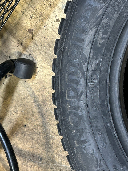 2 NOKIAN NORDMAN NORTH 9 SUV STUDDED BSW P 215 65 16 102T XL WINTER TIRE TS32824