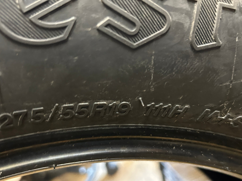 FIRESTONE DESTINATION LE3 BSW P 275 55 19 111H ALL SEASON TIRE 005399