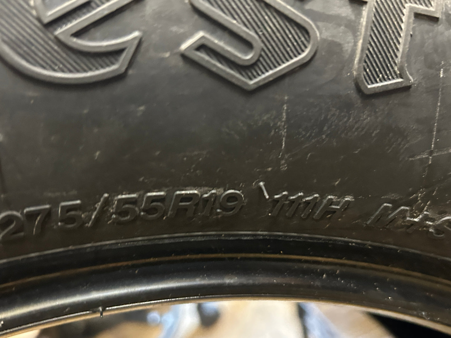 FIRESTONE DESTINATION LE3 BSW P 275 55 19 111H ALL SEASON TIRE 005399