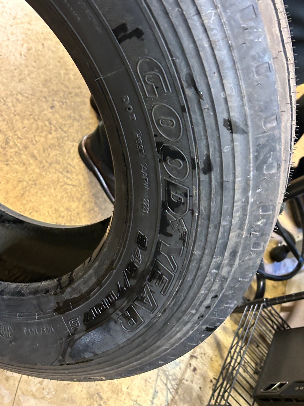 GOODYEAR KMAX T BSW 245 70 17.5 143/141J TRAILER TIRE 139823740