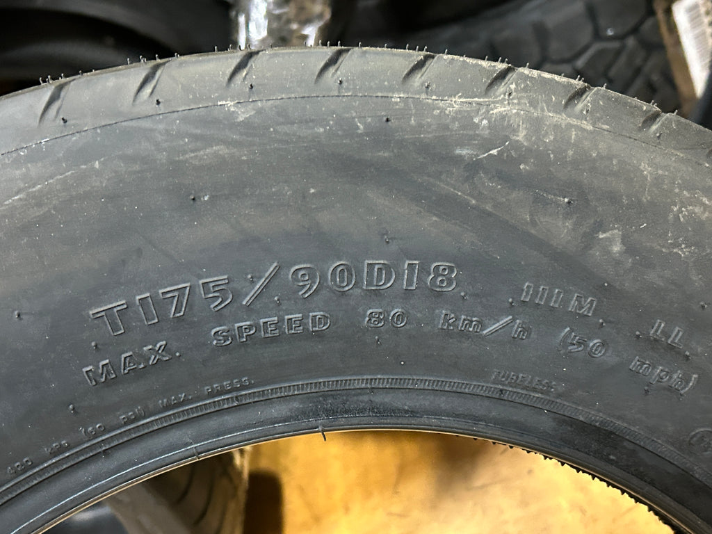 GOODYEAR CONVENIENCE SPARES WOL T 175/90D18 111M SPARE TIRE 818025267