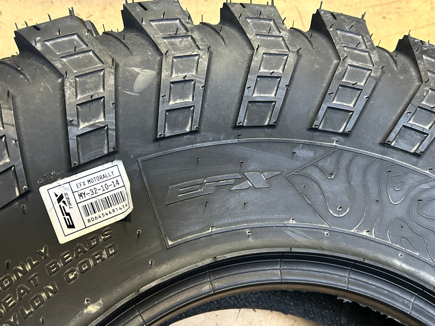 EFX MOTORALLY BSW  32 10 14 8PLY ATV/UTV TIRE  MY321014