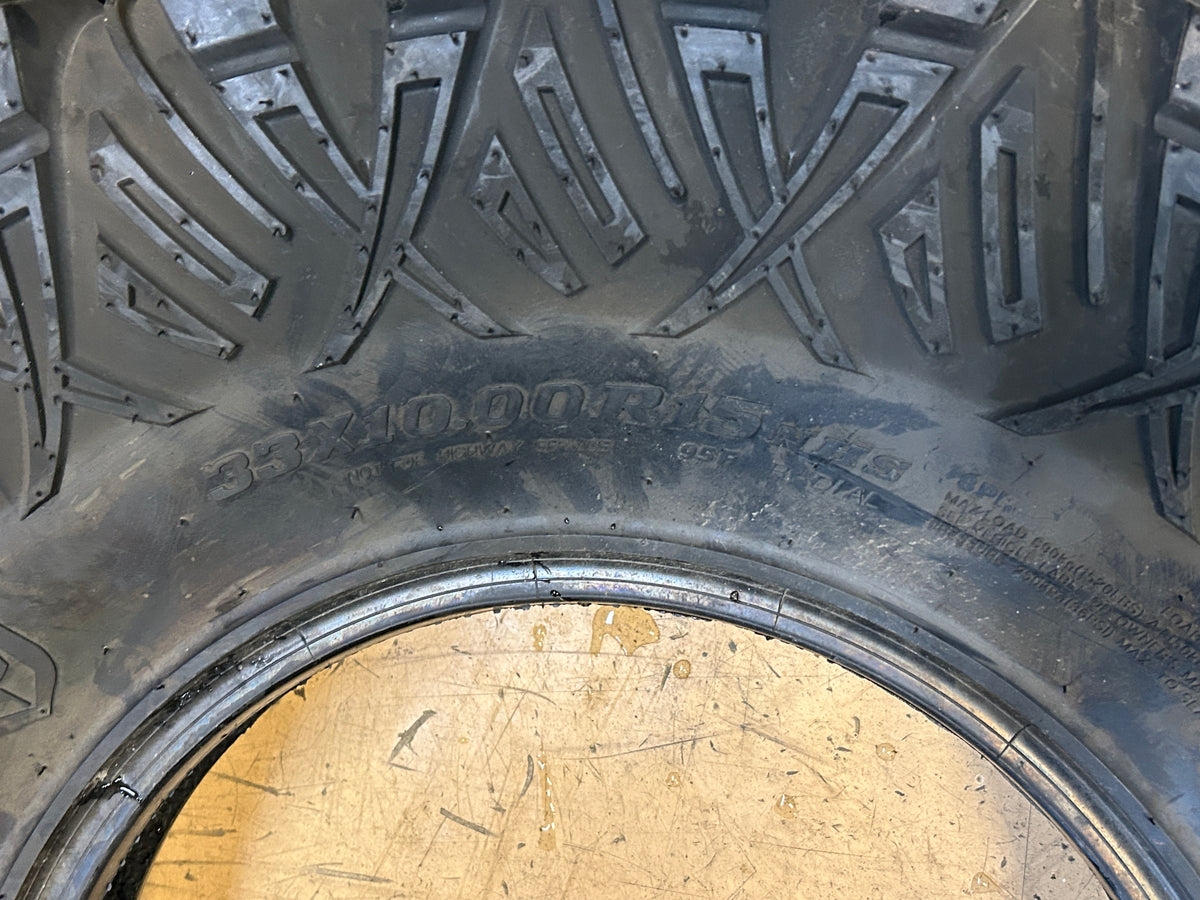 PRO ARMOR CRAWLER XG BSW 33 10 15 95F 8PLY ATV/UTV TIRE PACXG331015P