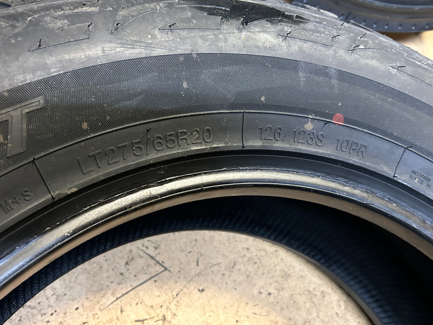 SUMMIT TRAIL CLIMBER AT BSW LT 275 65 20 126/123S 10PLY ALL TERRAIN TIRE 261828