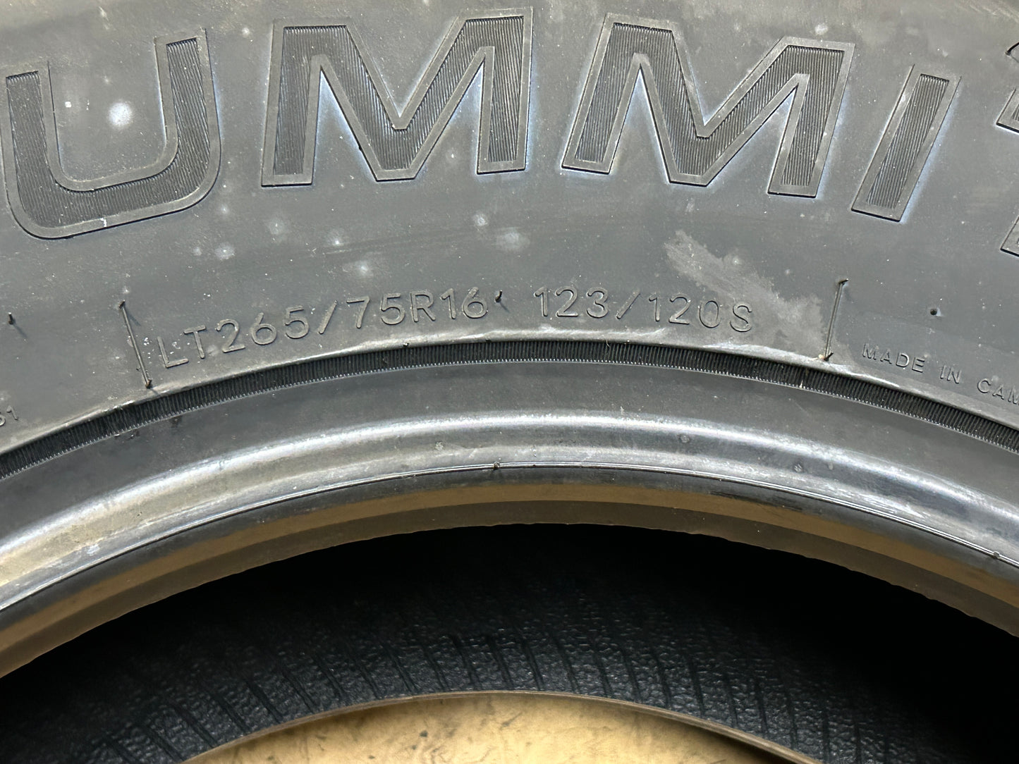 SUMMIT TRAIL CLIMBER ATO2 BSW LT 265 75 16 123/120S 10PLY ALL TERRAIN TIRE 20924