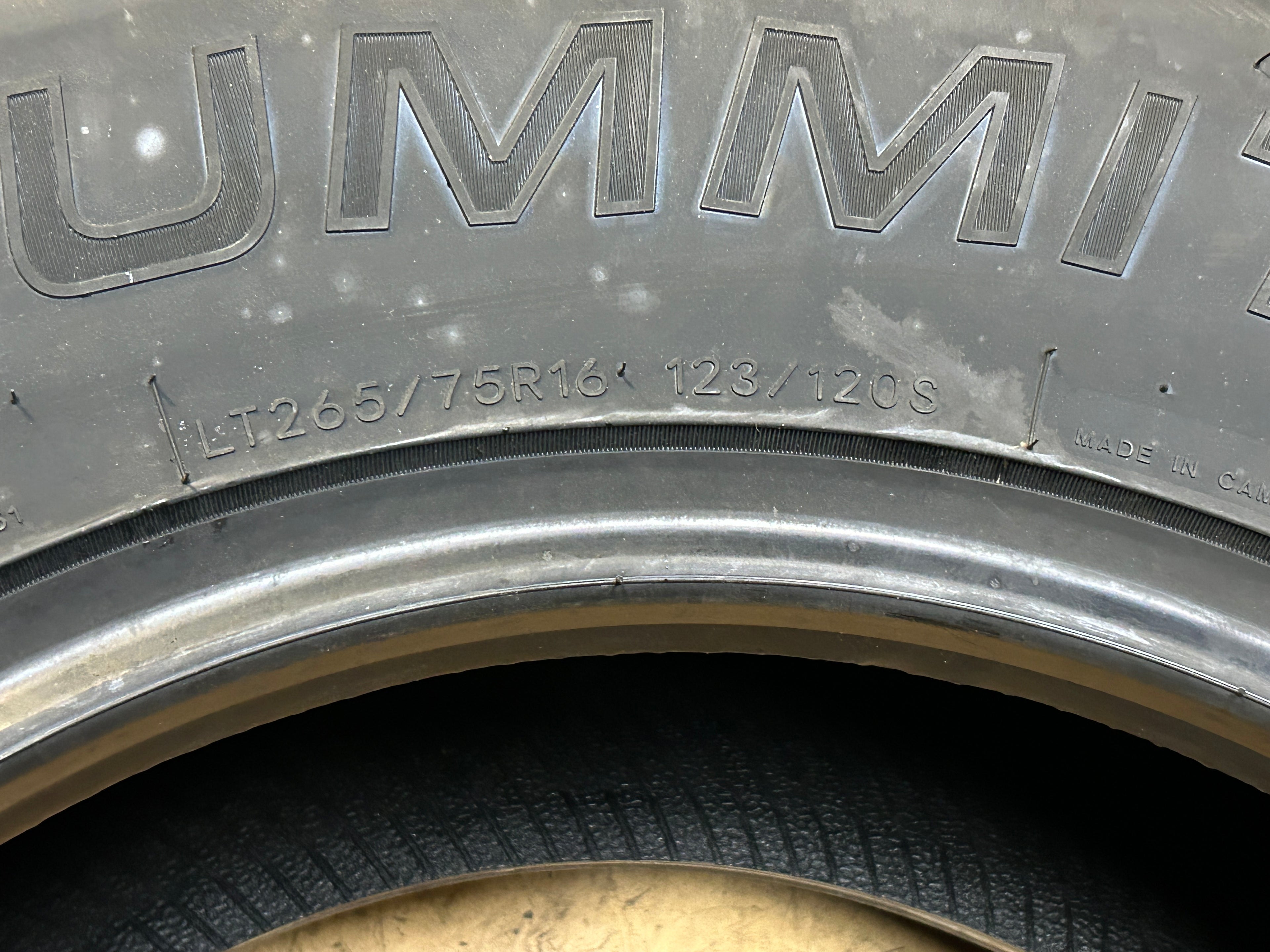 SUMMIT TRAIL CLIMBER ATO2 BSW LT 265 75 16 123/120S 10PLY ALL TERRAIN TIRE 20924