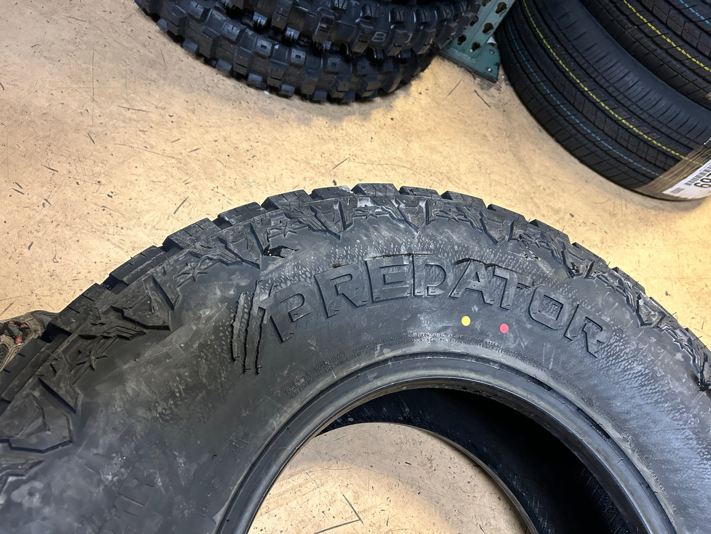 2 PREDATOR NEW MUTANT X-AT BSW LT 35 12.5 17 121R 10PLY ALL TERRAIN TIRE PRXAT10