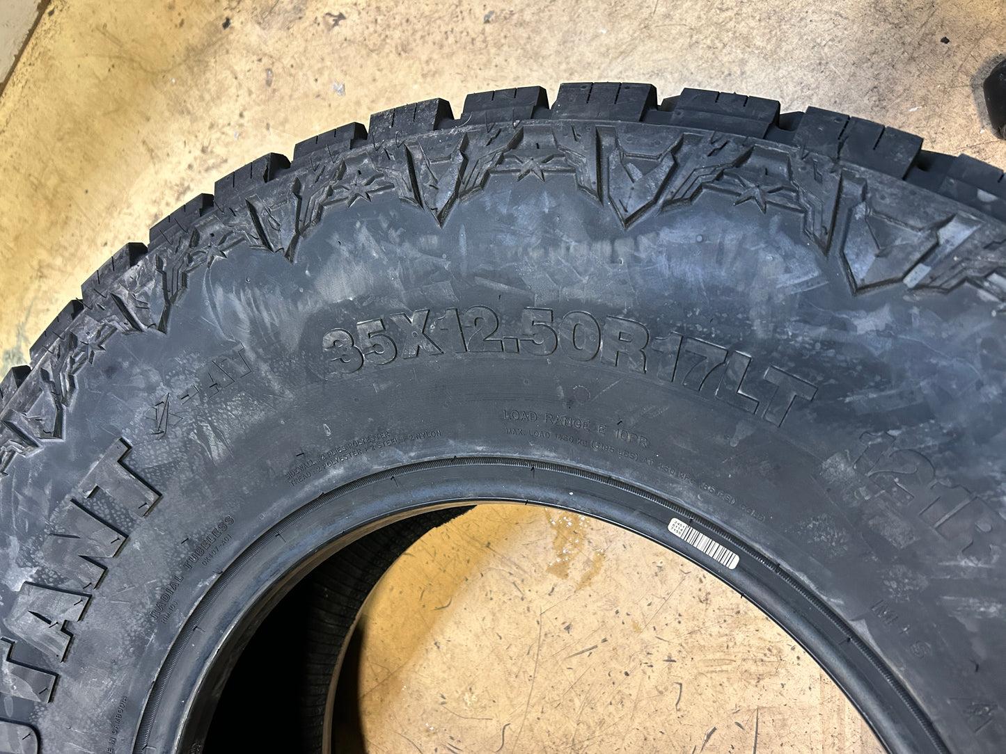 2 PREDATOR NEW MUTANT X-AT BSW LT 35 12.5 17 121R 10PLY ALL TERRAIN TIRE PRXAT10