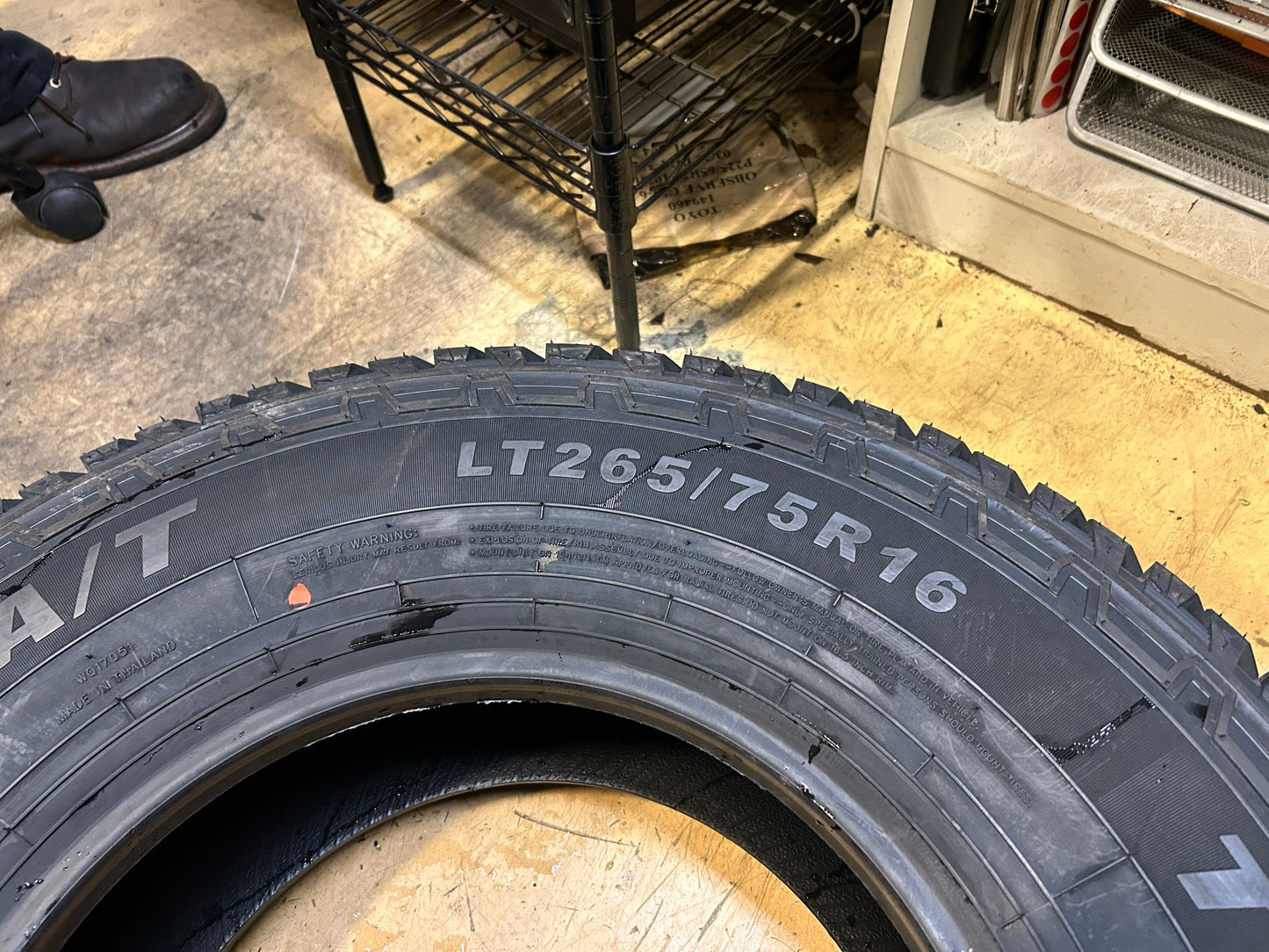 2 TRAVELSTAR ECOPATH A/T BSW LT 265 75 16 123/120S 10PLY ALL TERRAIN TIRE LLLT015