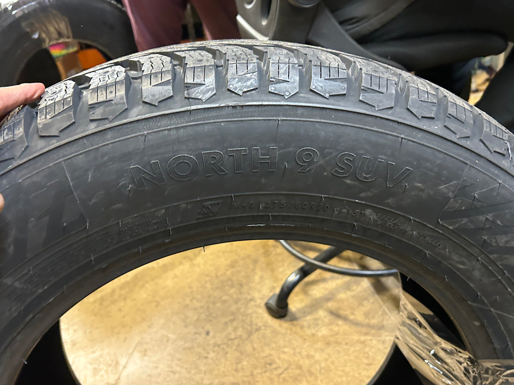 2 NOKIAN NORDMAN NORTH 9 SUV STUDLESS BSW P 275 60 20 115T WINTER TIRE T432923