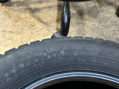 4 NOKIAN NORDMAN NORTH 9 SUV P 235 60 18 107T XL STUDLESS WINTER TIRE T432920