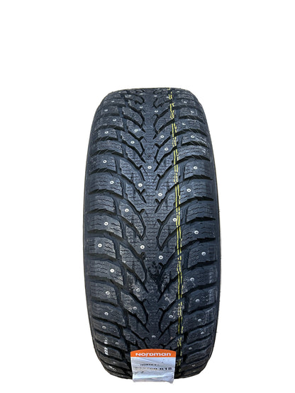 2 NOKIAN NORDMAN NORTH 9 SUV STUDDED P 245 60 18 109T XL WINTER TIRE TS32832
